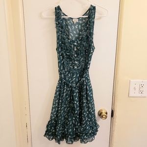 Charming Charlie feather dress
